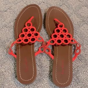 Boden Leather Thong Sandals